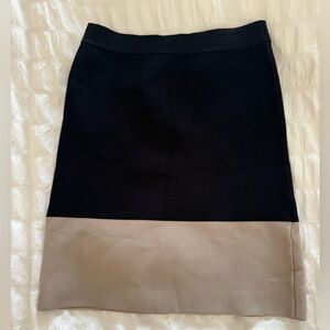 BCBGMaxAzria Mini Colorblock Bandage Skirt